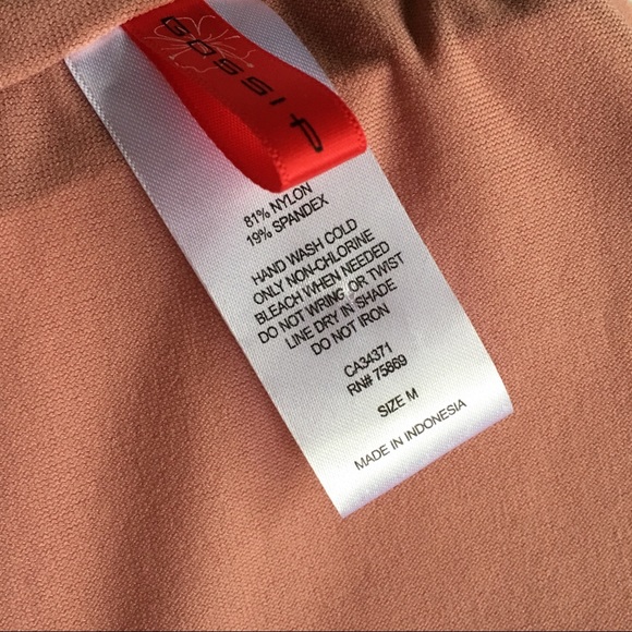 🚫SOLD. NWT Gossip Strapless one piece bikini - Picture 8 of 8